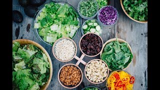 4 Creative Ways To Plate and Serve Salad  The Flexible Chef [upl. by Nnylidnarb729]