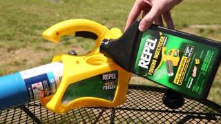 Repel Propane Mosquito Fogger Step by Step Instructions [upl. by Ricketts]