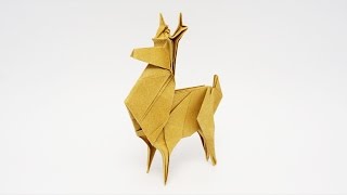 ORIGAMI REINDEER Jo Nakashima  reupload [upl. by Nizam]