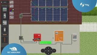 Simulador de Instalación de Paneles Fotovoltaicos [upl. by Tamsky54]