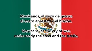 National anthem of Mexico  Himno Nacional Mexicano ESEN lyrics [upl. by Lemmor]