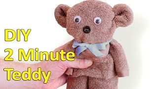 2 Minute DIY Teddy Bear [upl. by Lebama]