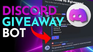 Giveaway Bot Discord 2022 [upl. by Akeim]