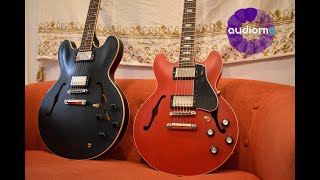 Comparing the Gibson ES335 and Gibson ES339 [upl. by Caswell]