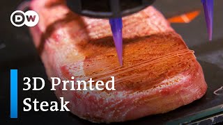 3D Printed Vegan Steak That Tastes Like Real Meat [upl. by Lillith327]