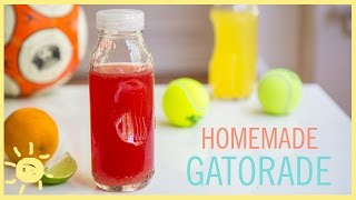 EAT  Homemade Gatorade [upl. by Ahseinat202]