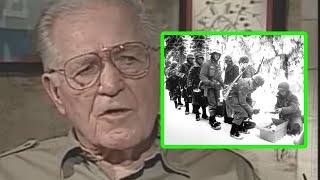 Major Dick Winters on Bastogne Pt1 Band of Brothers [upl. by Nylarad]