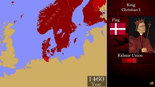 The History Of Denmark Every Year [upl. by Nodrog]