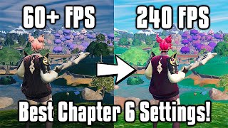 Fortnite Chapter 6 Settings Guide  FPS Boost Colorblind Modes amp More [upl. by Notelrac]