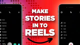 Easy way to make Instagram Reels using Instagram Stories  Tutorial amp Tips [upl. by Flossy]