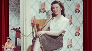 How to Be Popular  1940s High School Dating Guide  Restored Colour ampSound [upl. by Verene]