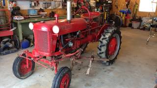 Info about and driving an antique tractor Farmall Cub [upl. by Mace210]