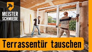 Terrassentür tauschen  HORNBACH Meisterschmiede [upl. by Bakemeier]