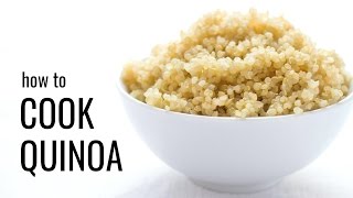 How to Cook Quinoa the easy way [upl. by Elleynad]