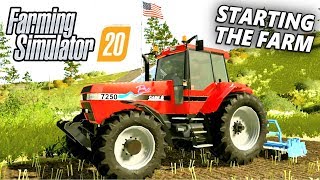 FARMING SIMULATOR 20 First Look amp How To Play [upl. by Kir]