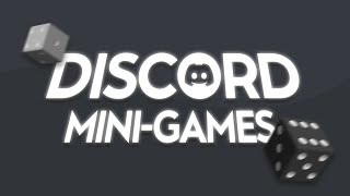 TOP 5 Discord MiniGames BOTS 2021 [upl. by Lorain]