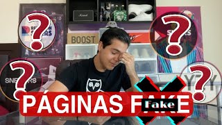 ¡¡PÁGINAS DE SNEAKERS FAKE😡🔥 [upl. by Bernadette]