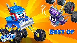 The Best of MONSTER TRUCK Cartoons  SuperTruck  Rescue  Cartoons [upl. by Aivad]