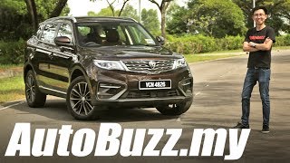 Proton X70 18 Turbo Premium 2WD SUV Review  AutoBuzzmy [upl. by Anitirhc]