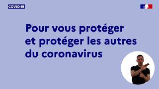 INFO CORONAVIRUS les gestes barrieres [upl. by Gardiner484]