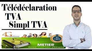 Télédéclaration et paiement de la TVA en ligneSimpl TVA [upl. by Conard]