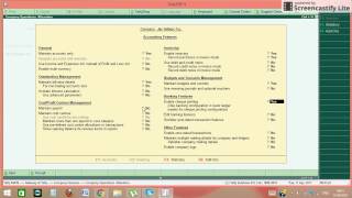 HOW TO CREATE COMPANY BUDGET IN TALLYERP9Accounting FeaturesSNO16 [upl. by Nalahs719]