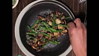 Haricots Verts met Spek amp Champignons [upl. by Nicola534]