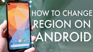 How To Change Region On ANY Android 2020 [upl. by Einned]