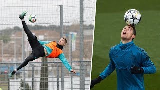 Cristiano Ronaldo In Training 2018  SkillsTricksGoals  Freestyle HD [upl. by Gratia979]