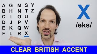 How To Pronounce The English Alphabet BRITISH PRONUNCIATION [upl. by Schreib]