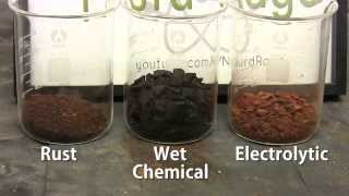 Make Iron Oxide for Thermite [upl. by Eustis]