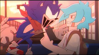 Vs Pibby Sonic Boom  Green Hills But Everyone Sings It P1  Come Learn With Pibby x FNF Animation [upl. by Anirehtak494]