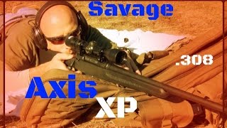 Savage Axis XP 308 Budget Rifle Test And Review HD [upl. by Tara]