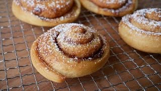 Zimtschnecken Selber Machen Rezept  Homemade Cinnamon Rolls Recipe  ENG SUBS [upl. by Snyder]