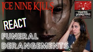 Ice Nine Kills  quotFuneral Derangementsquot REACTION 💐 [upl. by Hgieleak]