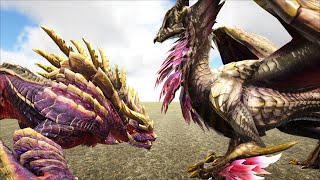 MAGNAMALO VS MONSTERS  ARK Survival Evolved [upl. by Dobson]