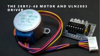 28BYJ48 Stepper Motor and ULN2003 Driver Intro [upl. by Finn616]