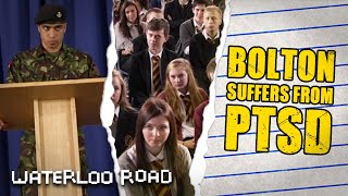 Bolton Smilie Suffers from PTSD MidAssembly  Waterloo Road [upl. by Natloz]