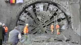 Durchschlag am KaiserWilhelmTunnel in Cochem auf nkwtde [upl. by Nerok]