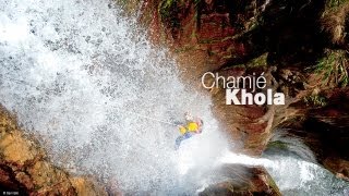 Chamjé Khola  Extreme canyoning in Himalaya V7A7EX [upl. by Beberg]