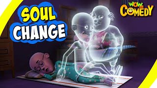 Motu Patlu EP29 B  Soul Change  Funny Videos For Kids  Wow Kidz Comedy [upl. by Lalaj431]