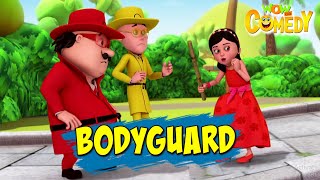 Motu Patlu EP23B  Bodyguard  Funny Videos For Kids  Wow Kidz Comedy [upl. by Budding]