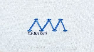 How to do the Chevron Stitch [upl. by Britteny]