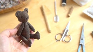 TEDDY BEAR 02 Step by step Free Pattern  DinLife [upl. by Eelamme]