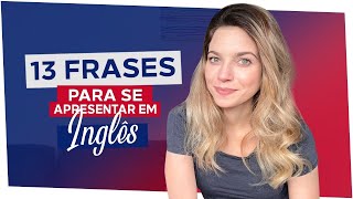 COMO SE APRESENTAR EM INGLÊS  Inglês com a Rennie [upl. by Gnanmas]