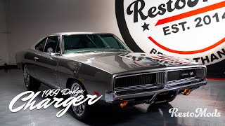 1969 Dodge Charger RT  RestoMods Features [upl. by Atiuqcir]