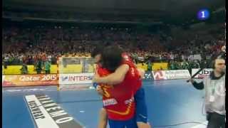 España  Dinamarca Final Mundial Balonmano 2013 [upl. by Nitsirhc]