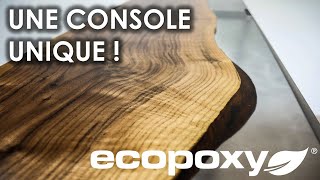 La MEILLEURE Résine Époxy du MONDE  EcoPoxy  Bois Massif [upl. by Arondel]