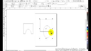 How To Corel Draw Tutorial Trim Part 1 [upl. by Jacynth]