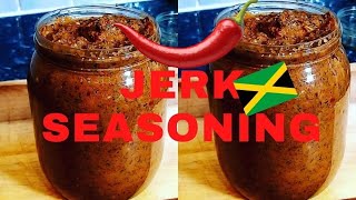 HOW TO MAKE AUTHENTIC JERK SEASONING JAMAICA STYLE  Chef Ricardo Cooking [upl. by Neelhtakyram372]